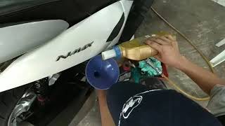 Ravenol VMO 5W40 sound on NMAX 155 [upl. by Erwin337]