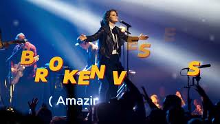 Broken VesselsAmazing Grace  Hillsong Worship  With Lyrics 2023 [upl. by Joash]