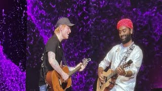 Arijit singh amp Ed Sheeran live in London 02 Arena Perfect arijitsingh edsheeran 2024 [upl. by Celin257]