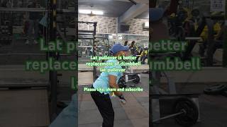 Lat pullover with cable machine gym backworkout latpulldown ssharmavlogs18 [upl. by Brigham983]