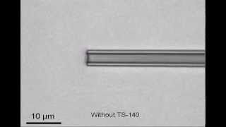 None vs Active Vibration Control  Acoustic Enclosure  AFM with MicroPipette [upl. by Huttan]