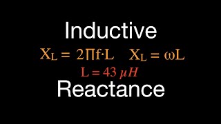 RLC Circuits 2 of 19 How to Calculate Inductive Reactance [upl. by Wrdna402]