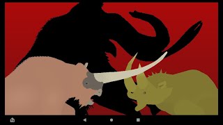 Elasmotherium vs woolly rhino sticknodes [upl. by Artnoed]