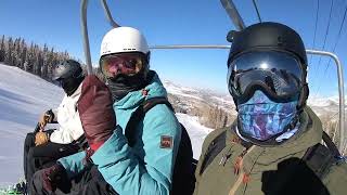 Snowboarding in Telluride Colorado 2021 [upl. by Saberio]