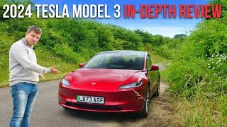 BRUTALLY HONEST REVIEW OF THE NEW TESLA MODEL 3 [upl. by Bannasch433]