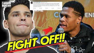 BAD NEWS RYAN GARCIA REJECTS DEVIN HANEY FIGHT AGREES TO ROLLY ROMERO TELLS DEVIN I DONT NEED U [upl. by Rawdon]