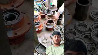 Hydraulic bearing rapid installation process Good tools and machinery make work easy [upl. by Ric192]