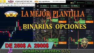 LA MEJOR ESTRATEGIA PLANTILLA  EN MT4 PARA OPCIONES BINARIAS IQ OPTION 2023 [upl. by Amitie397]