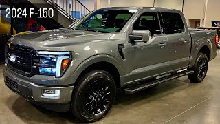 INSANE 2024 F150 Lariat New Ford Logo  Pro Access Tailgate ✅ [upl. by Nerac]