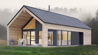 Amazing Simple and Elegant Koia Modern Cabin from Norgeshus [upl. by Niwre156]