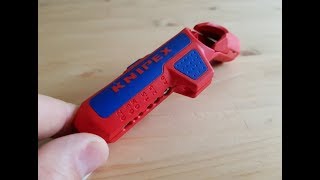 Test pince ErgoStrip KNIPEX [upl. by Leonore]