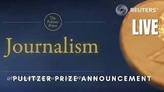 LIVE Winners of the annual Pulitzer Prizes are announced [upl. by Einnos]