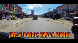 jalan poros simpang pinoh [upl. by Afatsum611]