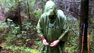 Exped BivyPoncho UL  Part 1 Rain Poncho Mode [upl. by Homerus]