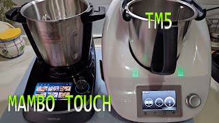 Cecotec MAMBO TOUCH VS THERMOMIX TM5 ¿Cuáles son las diferencias [upl. by Madelena]