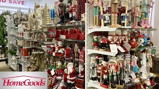 HOMEGOODS CHRISTMAS DECOR CHRISTMAS DECORATIONS ORNAMENTS SHOP WITH ME SHOPPING STORE WALK THROUGH [upl. by Naillik]