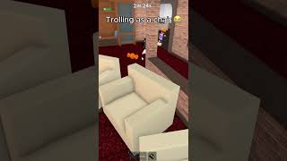 Trolling as a chair in MM2 😭😭 [upl. by Pavlov]