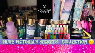 HUGE Victoria’s Secret Body Care Collection Over 100  Nostalgic and New  🤩🥳🥰🔥🔥🔥victoriasecret [upl. by Caryn664]