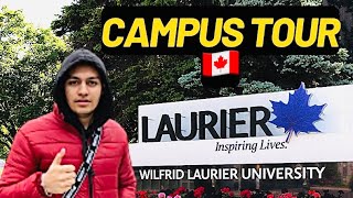 Wilfred Laurier University  Waterloo Campus Tour  International BBA Students 🇨🇦 [upl. by Malloch109]