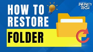 How to Restore Deleted Folders in Windows 11 amp Mac  Infinity Tech [upl. by Hollyanne]