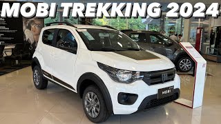 Fiat Mobi Trekking 2024  Versão mais completa do Mobi por 75 MIL Reais é uma boa compra 4K [upl. by Annola661]