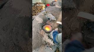 Traditional kiln firing process [upl. by Nnylsoj]