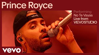 Prince Royce  No Te Vayas Live Performance  Vevo [upl. by Luciano]