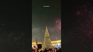 Yerevan 🎅😍 armeniatravel travel armenia christmas армения winter newyear yerevan ереван [upl. by Lougheed]