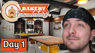 Opening Our Very Own Bakery Shop  Day 1  Bakery Simulator [upl. by Boni]