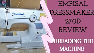 Quick sewing machine threading  Empisal Expression 889 [upl. by Joao]