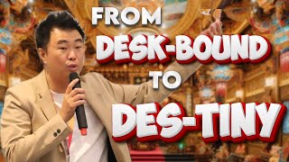 From DeskBound To DesTiny  A Metaphysical Awakening Ft Kevin Chan [upl. by Acinomahs380]