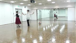 Bedstemors Vals ベスデモルスヴァルス Denmark Couple Dance [upl. by Radburn]