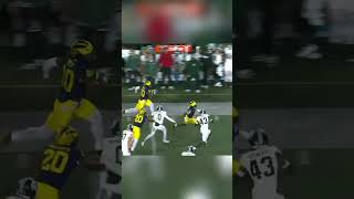 Colston Loveland Calls Michigan State Lil Bro [upl. by Nykal]