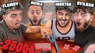 nicolà rediff de live Liars bars ft inoxtag byilhan flamby de live Partie 22 5 [upl. by Tipton139]