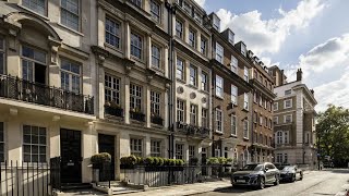 £25000000 Mayfair Townhouse  London Real Estate [upl. by Neros]