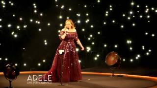 Adele  Make You Feel My Love Live at The Etihad Stadium Melbourne AU [upl. by Anairo]