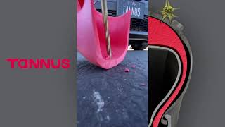 Tannus Armour Durability  Stop Bike Flats [upl. by Demb]