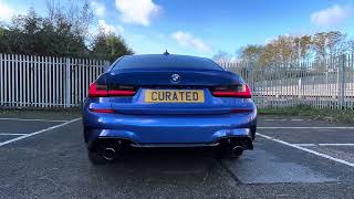 BMW 330i G20 B48 Engine Stage 2 Full Supersprint Exhaust System [upl. by Terej]