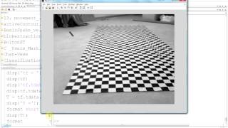 Rectification of an oblique image in Matlab using imtransform [upl. by Eromle]