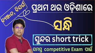 sandhi odia grammar part 2  ବ୍ୟଞ୍ଜନ ସନ୍ଧି ଓ ବିସର୍ଗ ସନ୍ଧି  sandhi odia trick [upl. by Neelhsa]