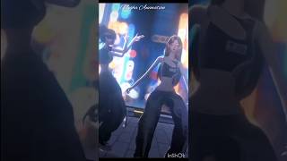 O o jane jana song two animation dance video 🖤🖤 shorts [upl. by Ainevuol]