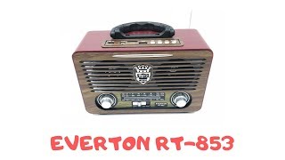 Everton RT853 Bluetoothlu Müzik Kutusu  Radyo [upl. by Anivlek]