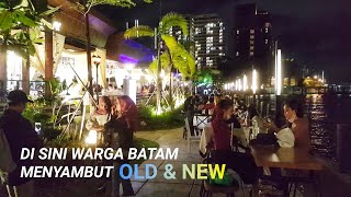 HARBOUR BAY BATAM Nightlife Cafes MOST CROWDED Old and New [upl. by Loralee561]