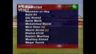 MATCH HIGHLIGHTS  Pakistan 517 amp still WON the Match  Zimbabwe Vs Pakistan 1997 [upl. by Aznaed]