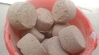 Gritty concrete texture dry crumble in tub satisfying sound plz subscribe 🙏😍 [upl. by Center]