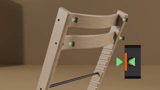 How to assemble the Tripp Trapp® Chair [upl. by Etnahc]