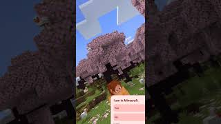 I am inside Minecraft vote for me to stay [upl. by Ogdan]