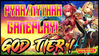 PYRA AND MYTHRA GAMEPLAY Pyra amp Mythra First Impressions  Highlights amp Combos  Smash Ultimate [upl. by Hammad]