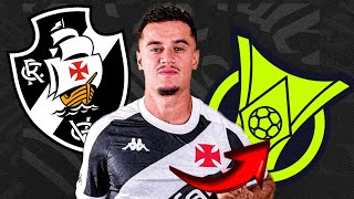 Philippe Coutinho is playing a lot in Brazil Vasco da Gama 2024 [upl. by Ahsil569]