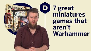 7 Great miniatures games that arent WARHAMMER [upl. by Inobe242]